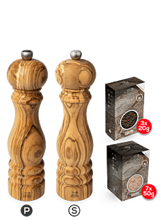 Paris Olive Wood Bundle - Peugeot Saveurs